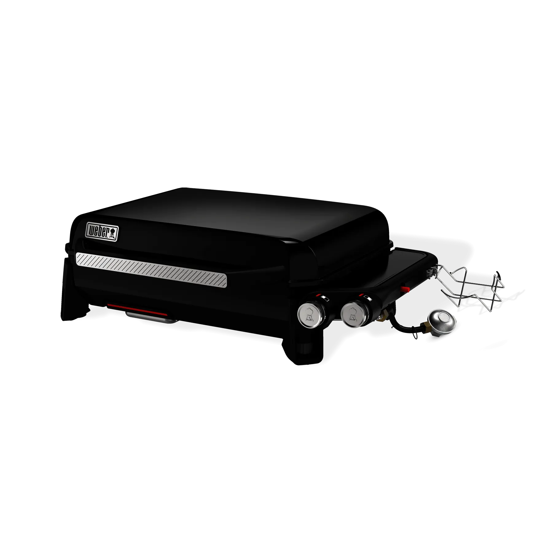 Weber 1500532 Slate 22 Rust-Resistant Tabletop Griddle - Black