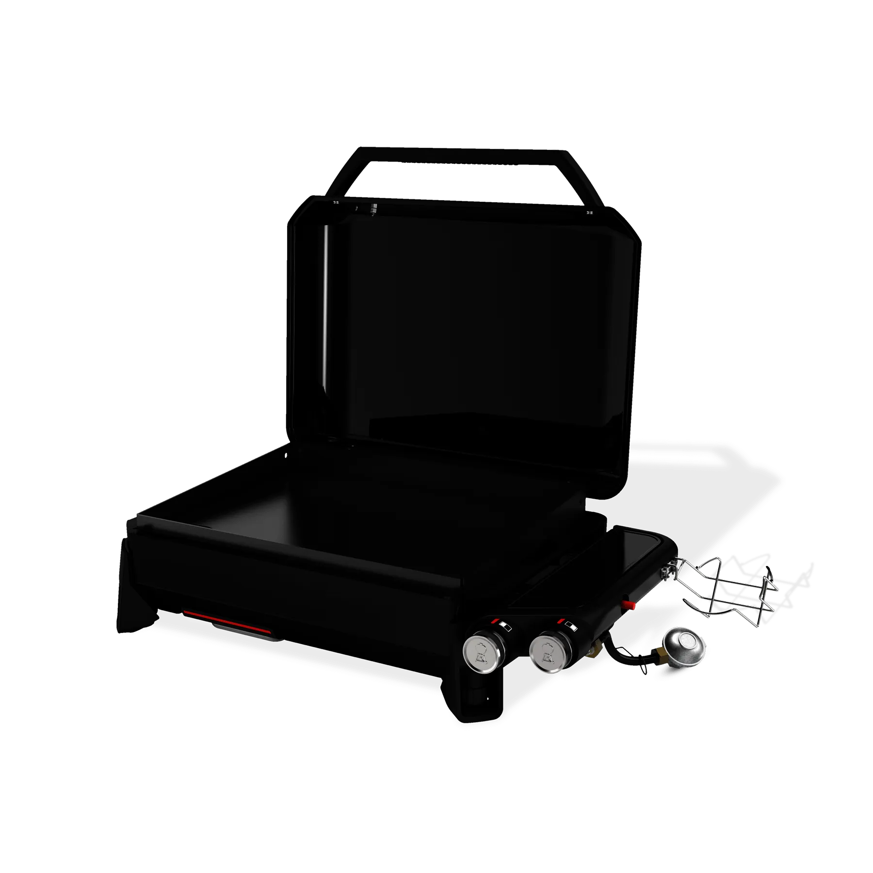 Weber 1500532 Slate 22 Rust-Resistant Tabletop Griddle - Black