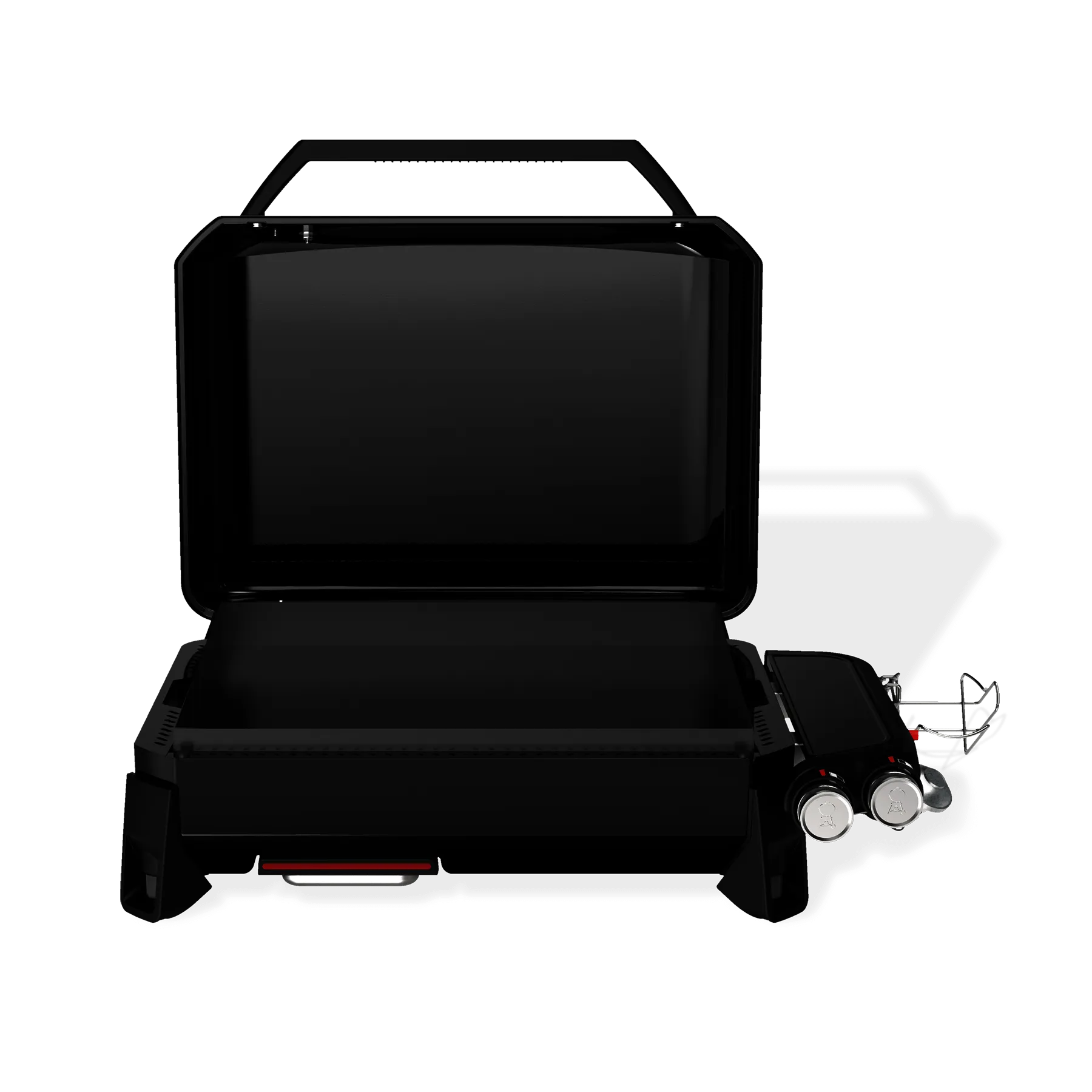 Weber 1500532 Slate 22 Rust-Resistant Tabletop Griddle - Black