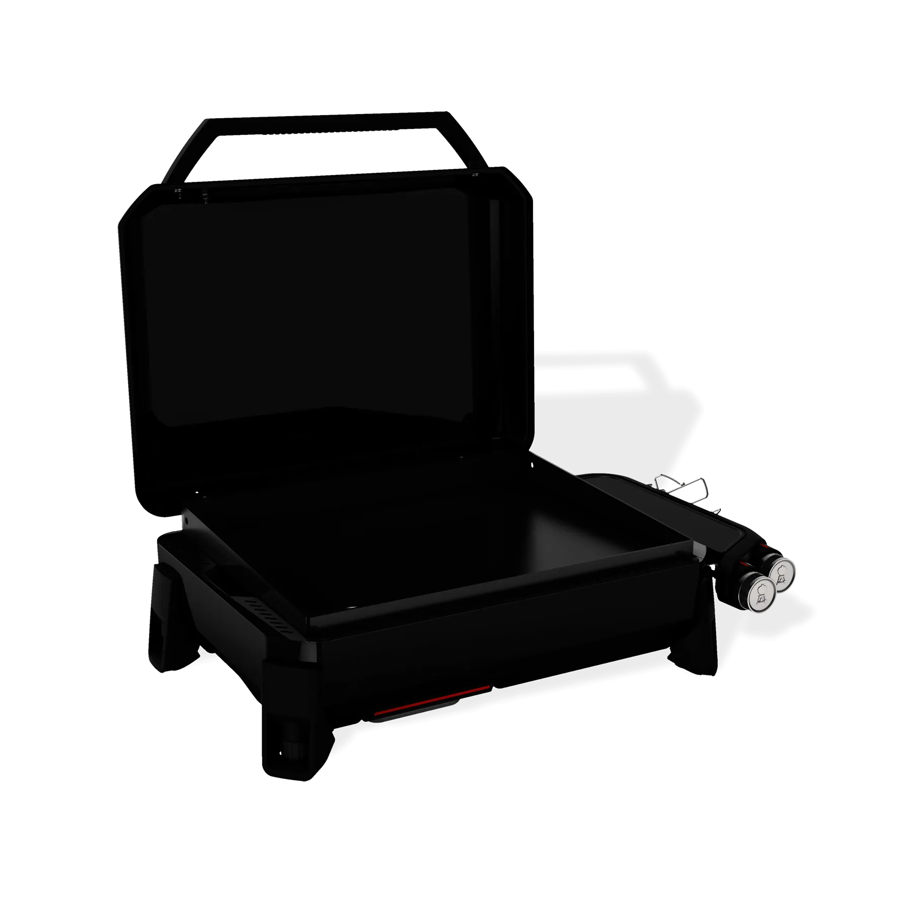 Weber 1500532 Slate 22 Rust-Resistant Tabletop Griddle - Black