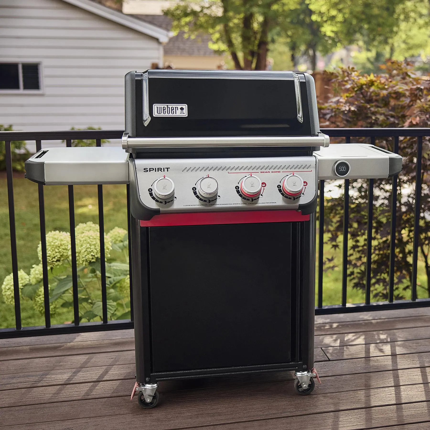 Weber 1500785 Spirit Ep-425 Gas Grill (Natural Gas) - Black
