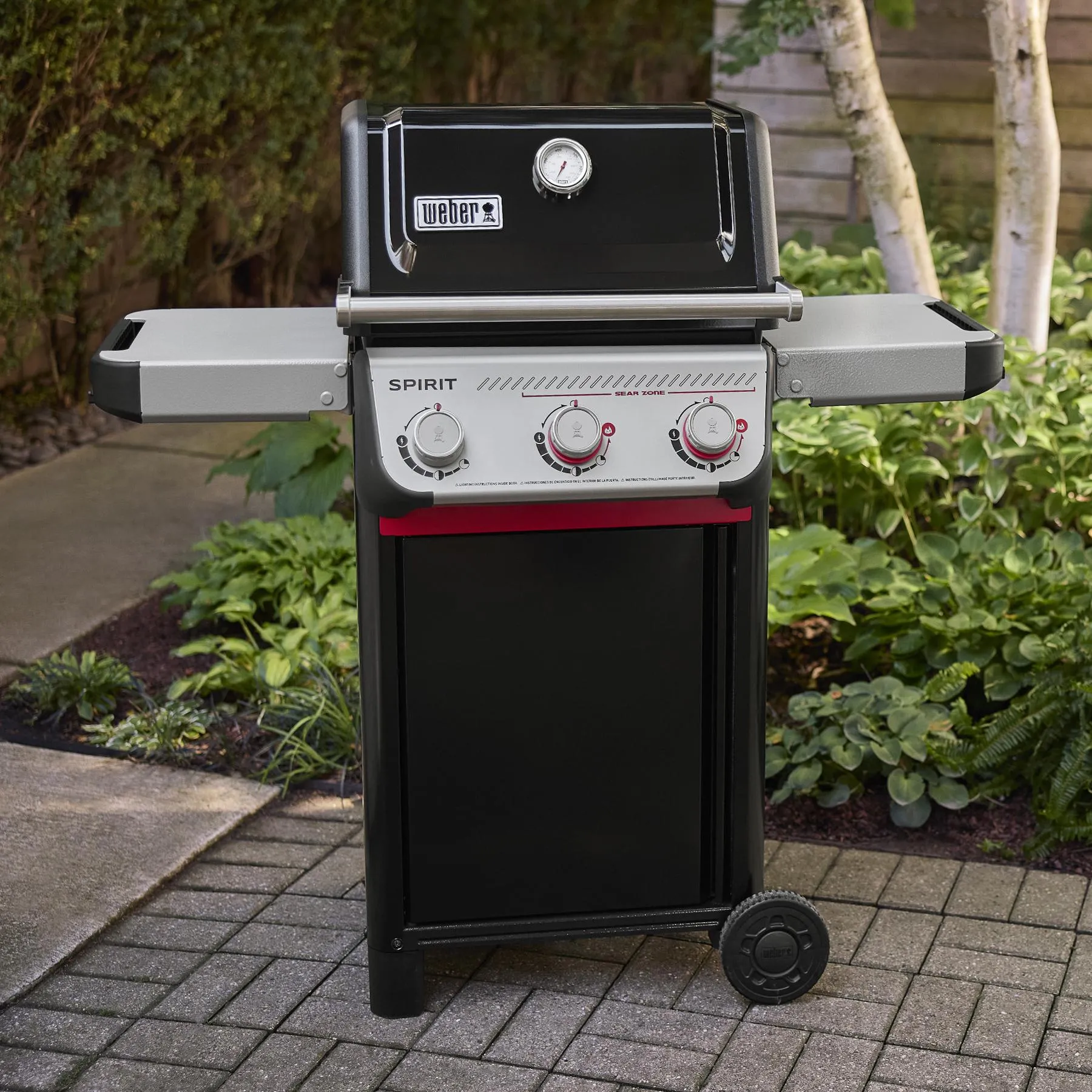 Weber 1500789 Spirit E-325 Gas Grill (Liquid Propane) - Black