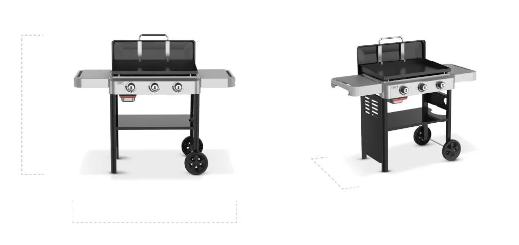 Weber 1501005 Weber 28" Rust-Resistant Griddle - Black