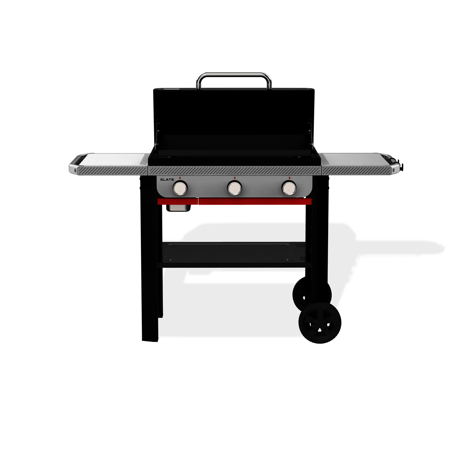 Weber 1501345 Slate 28" Rust-Resistant Griddle - Black