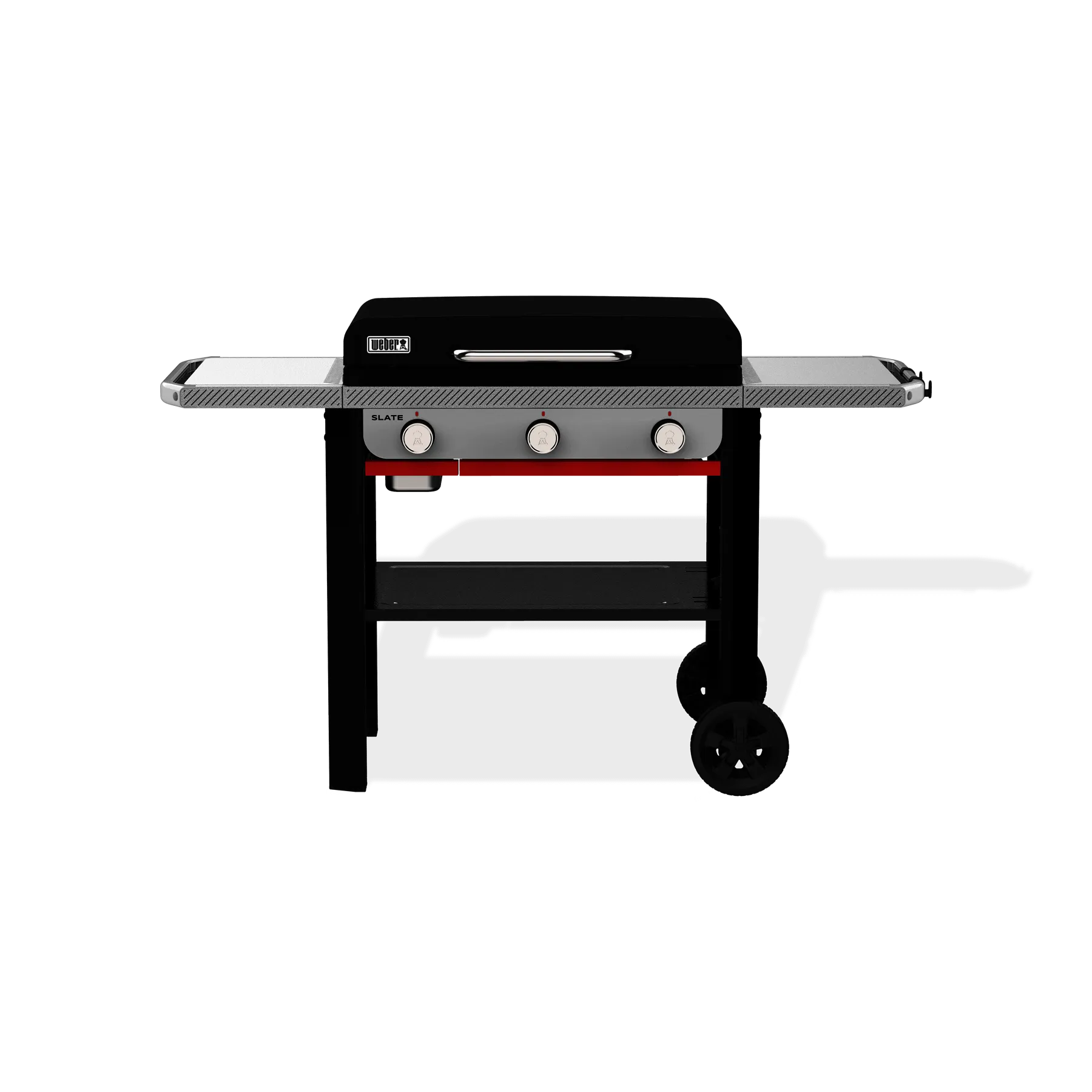 Weber 1501345 Slate 28" Rust-Resistant Griddle - Black