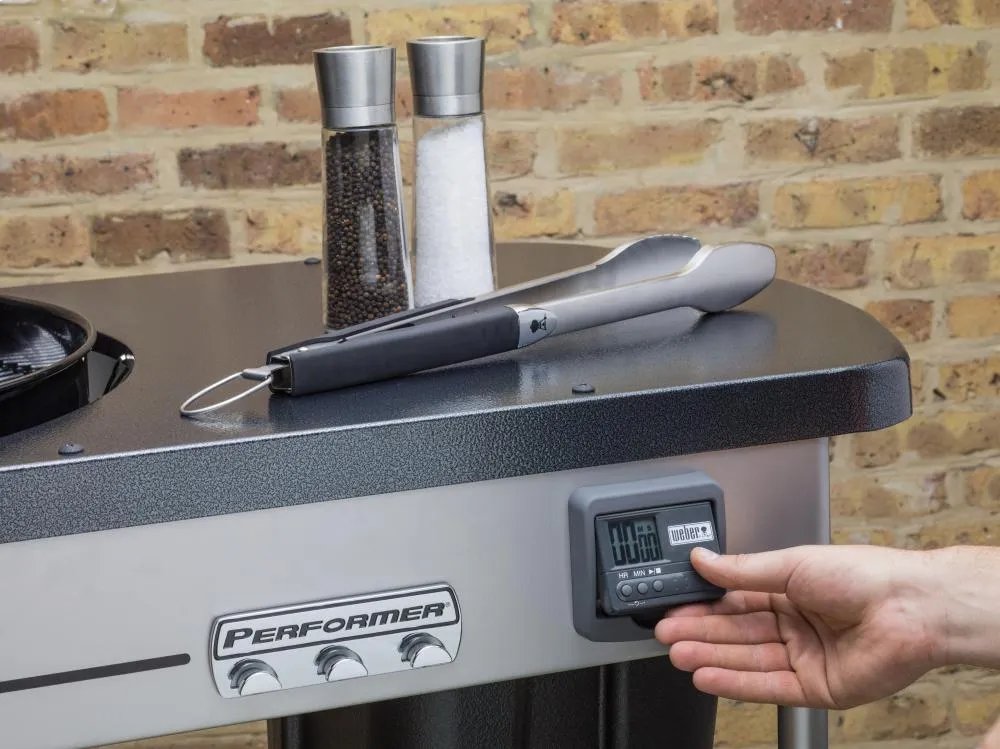 Weber 15401001 Performer Premium Charcoal Grill - 22 Inch Black
