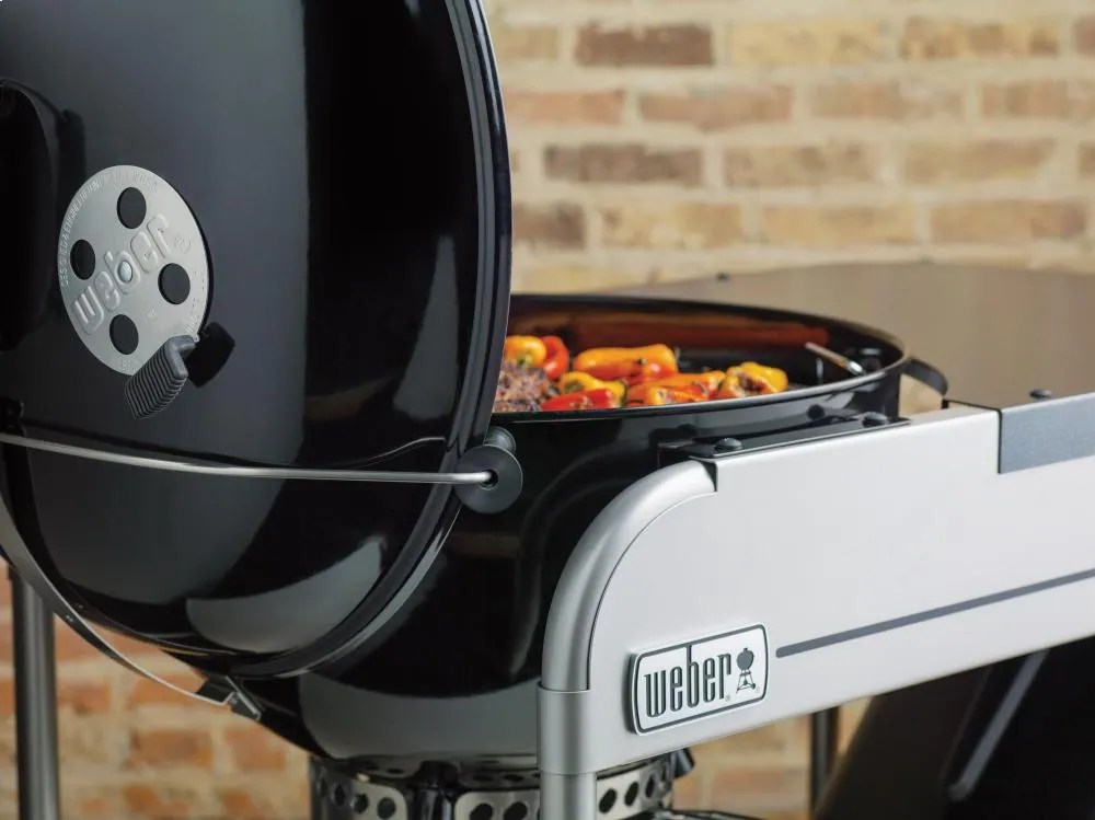 Weber 15501001 Performer Deluxe Charcoal Grill - 22 Inch Black