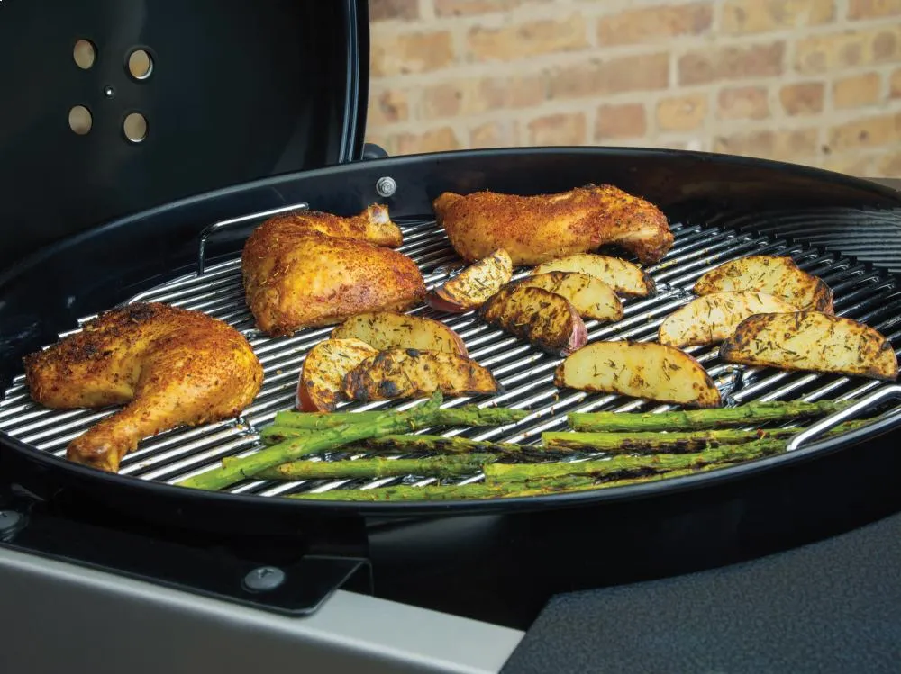 Weber 15501001 Performer Deluxe Charcoal Grill - 22 Inch Black