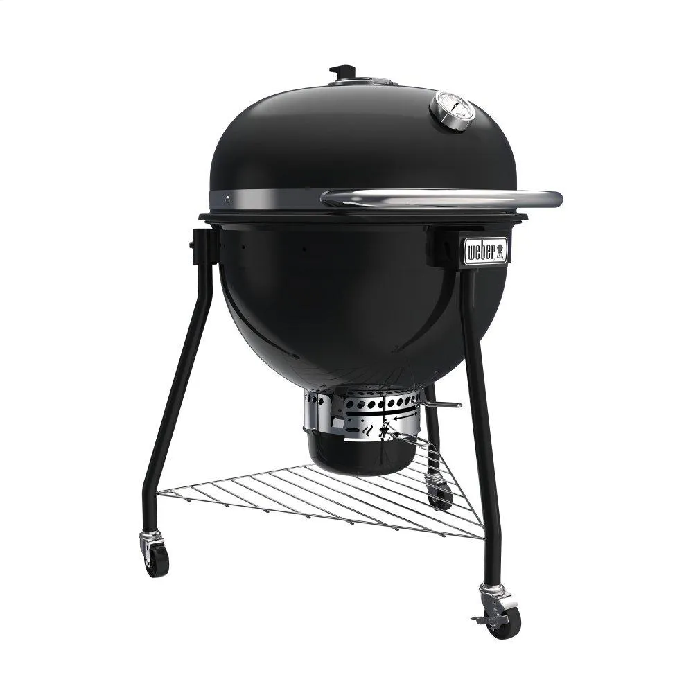 Weber 18201001 Summit Kamado E6 Charcoal Grill - 24 Inch Black