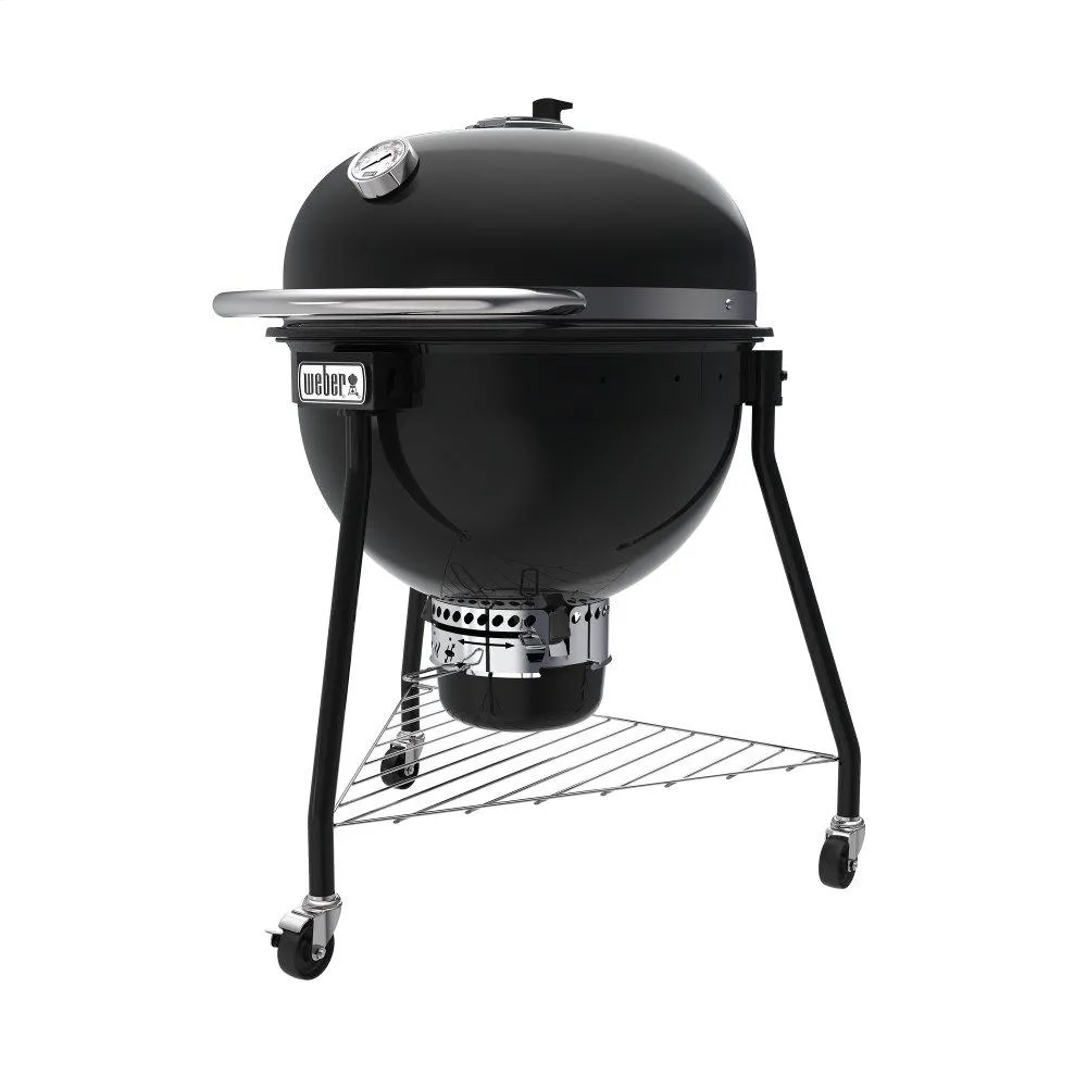 Weber 18201001 Summit Kamado E6 Charcoal Grill - 24 Inch Black