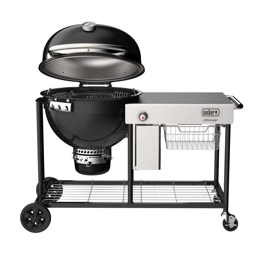 Weber 18501101 Summit Kamado S6 Charcoal Grill - 24 Inch Black