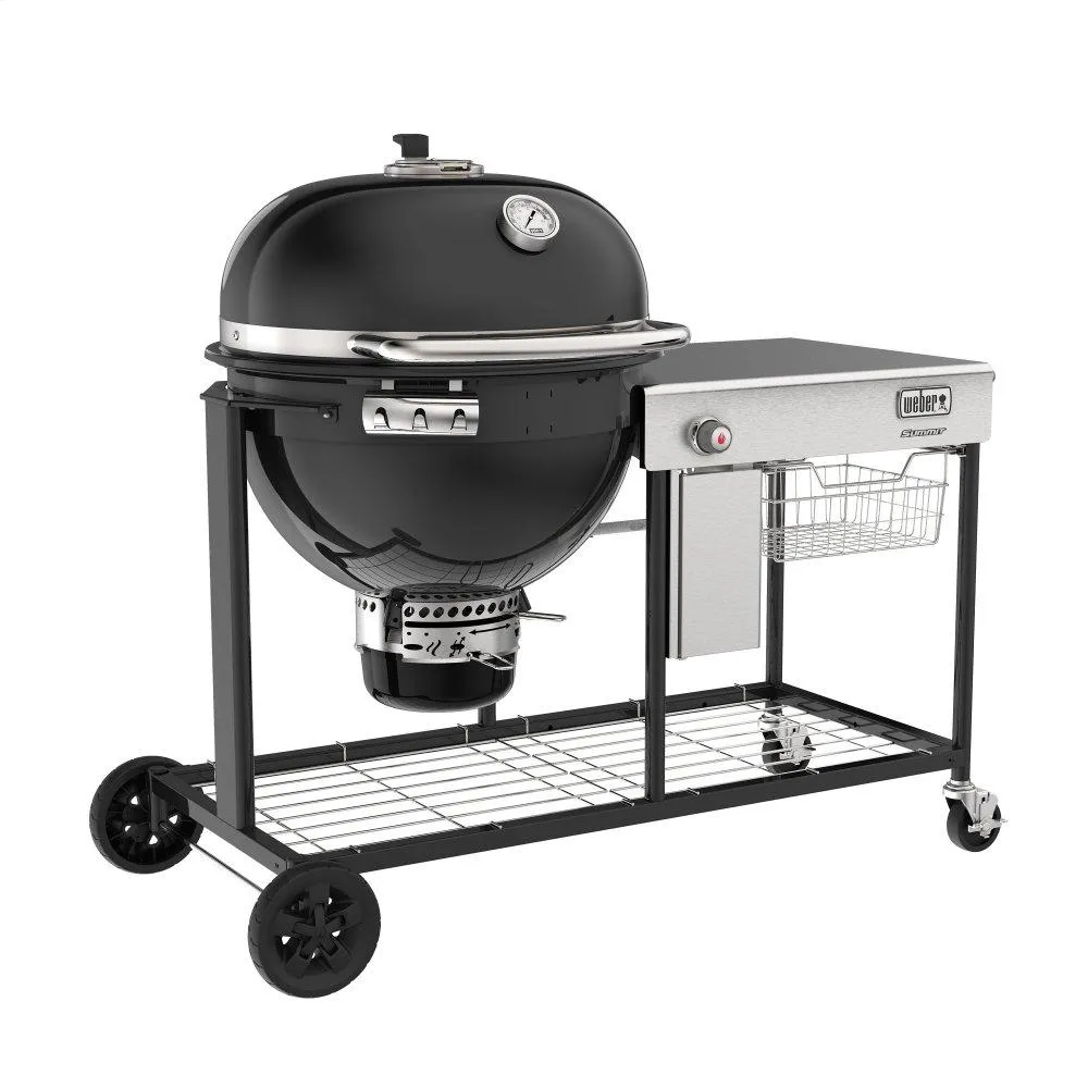 Weber 18501101 Summit Kamado S6 Charcoal Grill - 24 Inch Black