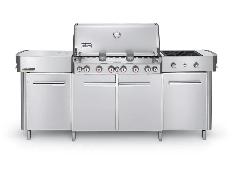 Weber 291001 Summit Grill Center Lp Gas - Stainless Steel