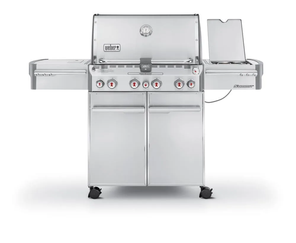 Weber 7170001 Summit S-470&#8482; Lp Gas Grill - Stainless Steel