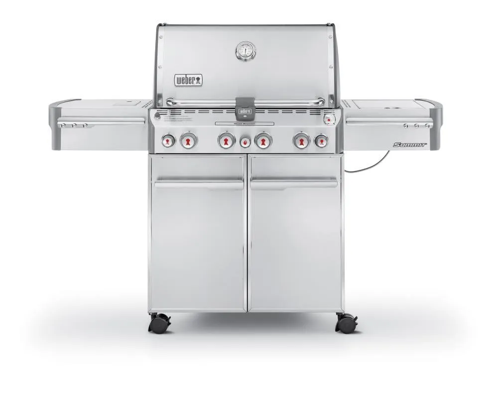 Weber 7170001 Summit S-470&#8482; Lp Gas Grill - Stainless Steel