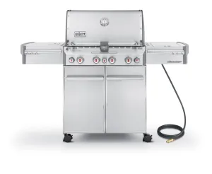 Weber 7270001 Summit S-470&#8482; Natural Gas Grill - Stainless Steel