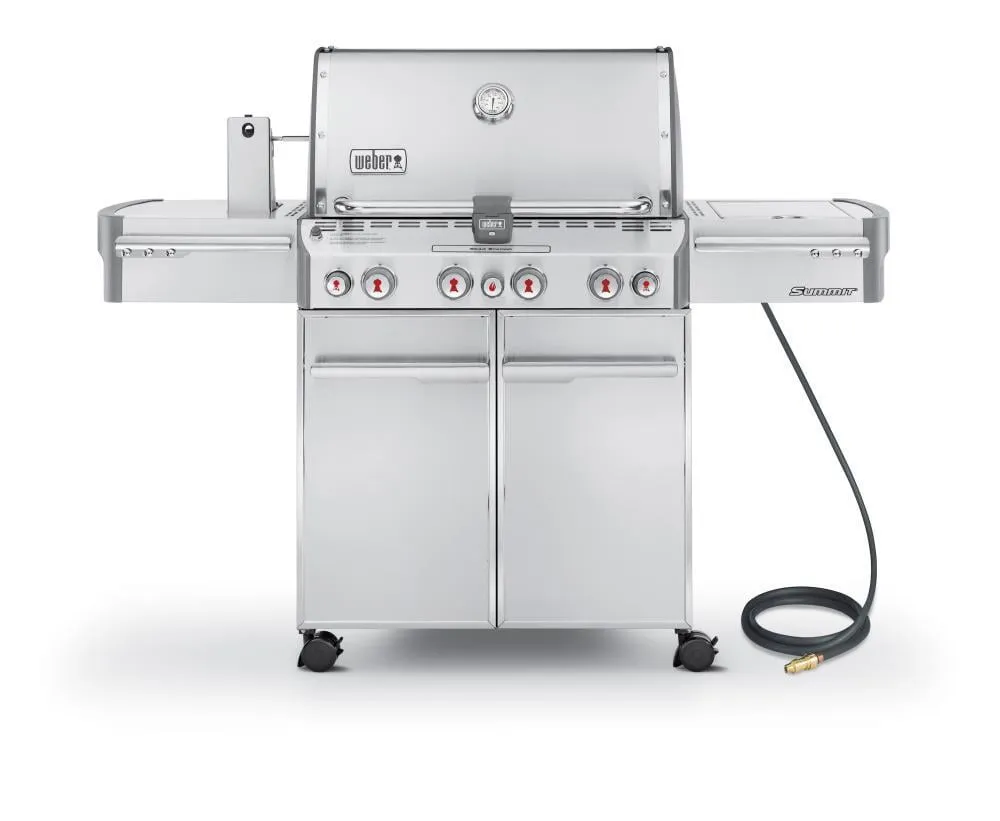 Weber 7270001 Summit S-470&#8482; Natural Gas Grill - Stainless Steel