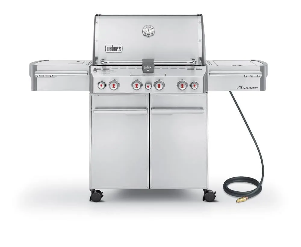 Weber 7270001 Summit S-470&#8482; Natural Gas Grill - Stainless Steel