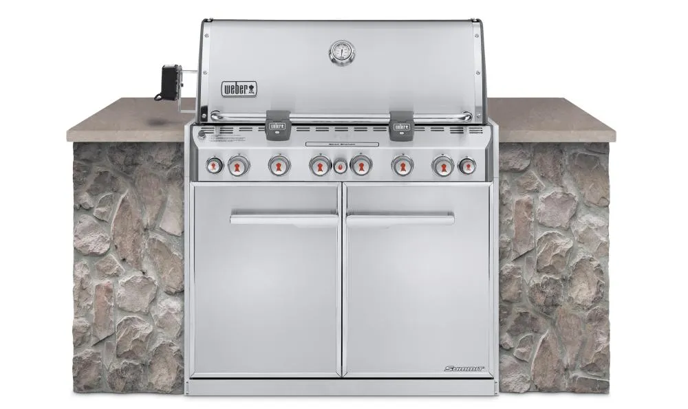 Weber 7460001 Summit S-660&#8482; Natural Gas Grill - Stainless Steel