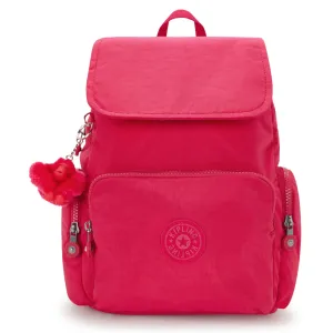 Kipling City Zip Small  Backpack Confetti Pink Steal Todays Offer