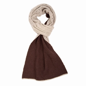 Weekend Specials Today Only Discount Alert Brown And Beige Cashmere Neck Warmer
