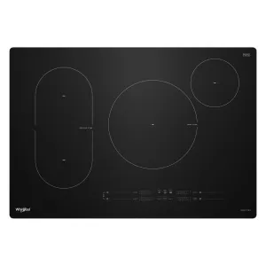 Whirlpool WCIT7030SB 30" Intelligent Induction Cooktop With Temp Cook&#8482; Technology