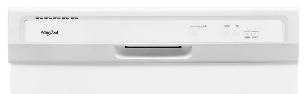 Whirlpool WDF130PAHW Heavy-Duty Dishwasher With 1-Hour Wash Cycle