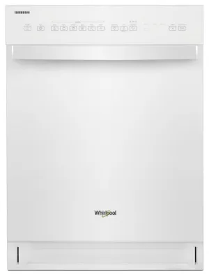 Whirlpool WDF550SAHW Quiet Dishwasher With Stainless Steel Tub