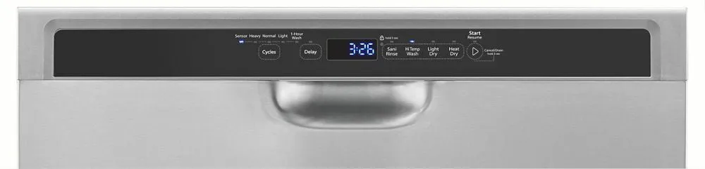 Whirlpool WDF590SAJM Stainless Steel Dishwasher With Third Level Rack
