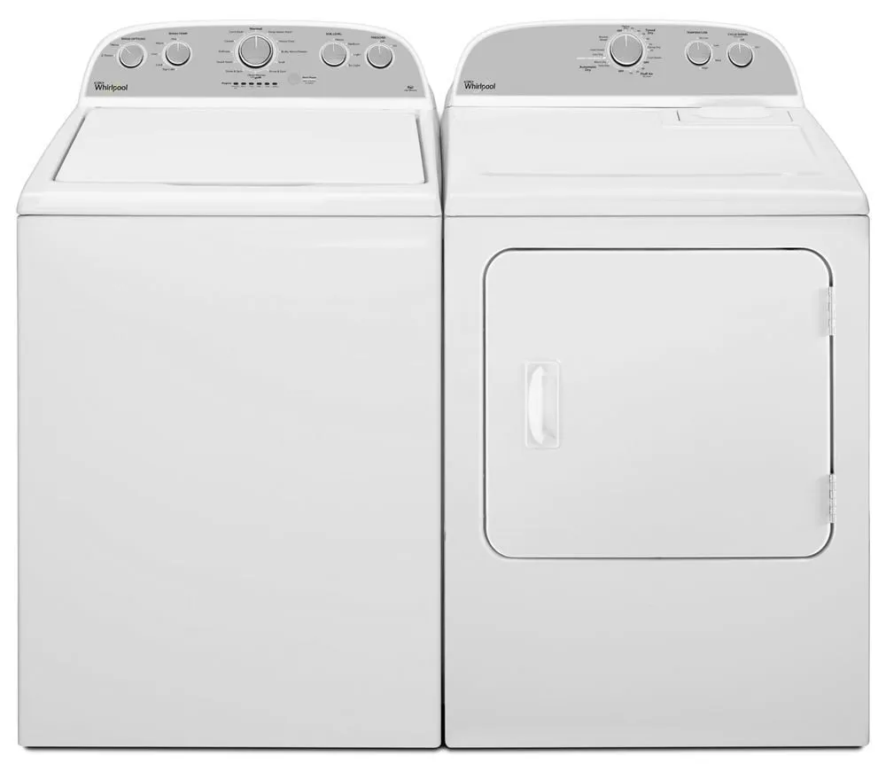 Whirlpool WED4985EW 5.9 Cu.Ft Top Load Electric Dryer With Autodry Drying System