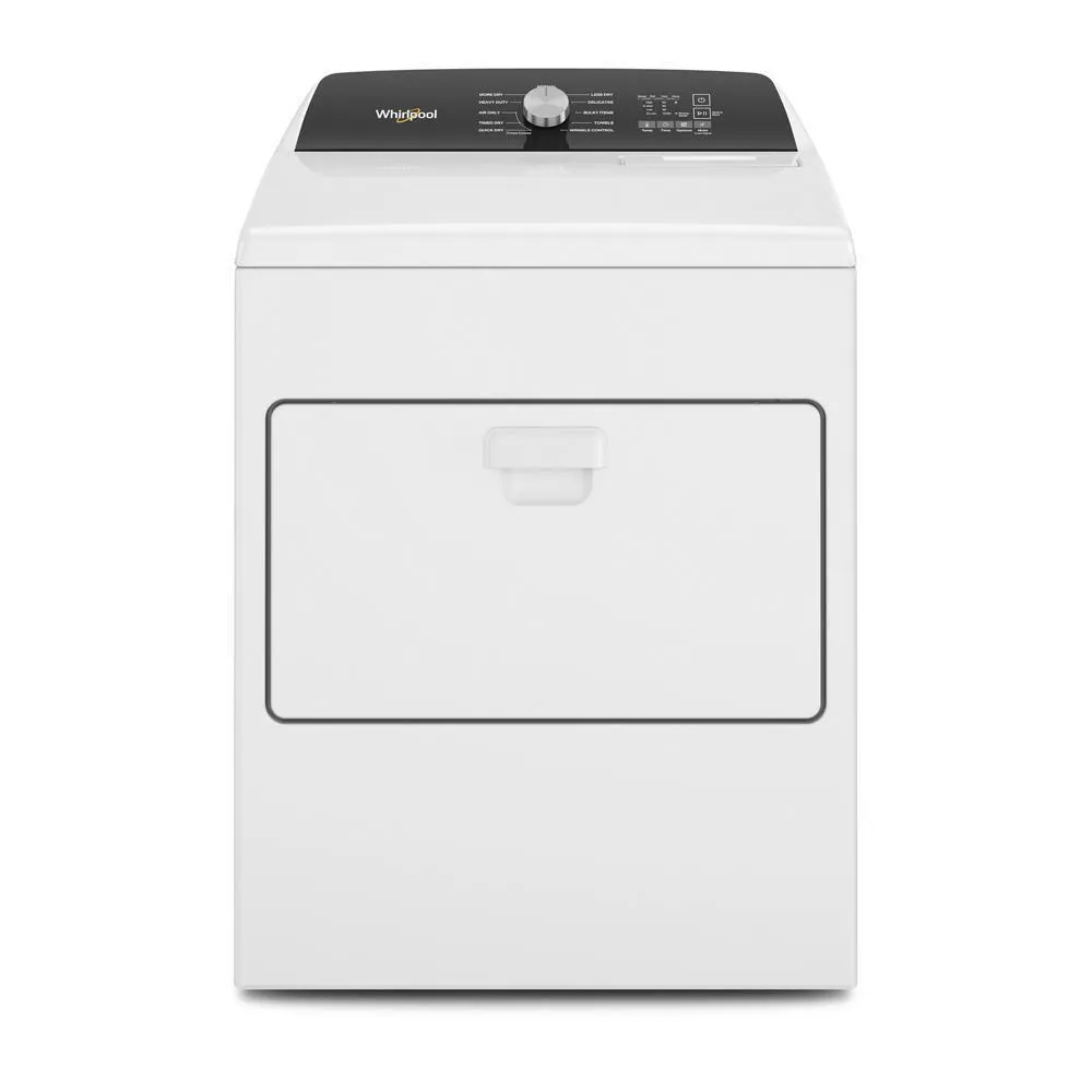 Whirlpool WED500RLW 7.0 Cu. Ft. Long Vent Electric Moisture Sensing Dryer