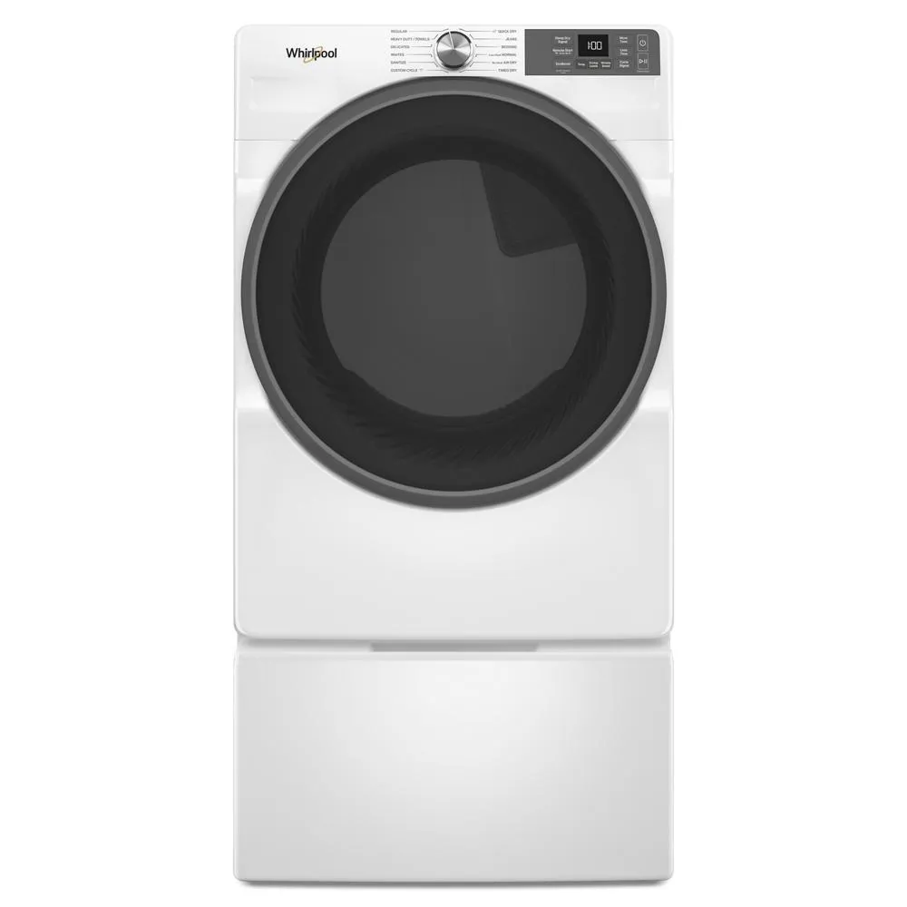 Whirlpool WED5720RW 7.4 Cu. Ft. Smart Front Load Energy Star Electric Dryer With Wrinkle Shield&#8482; Option