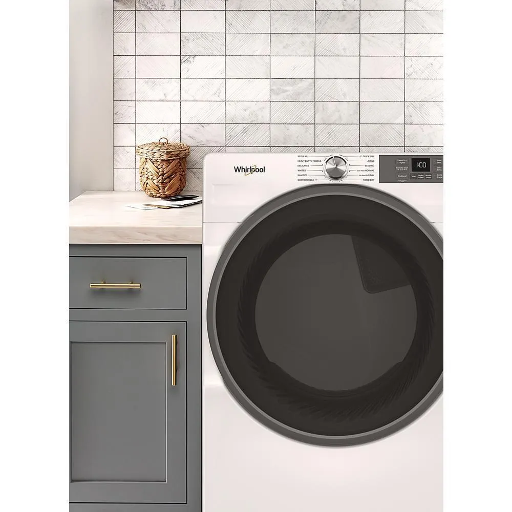 Whirlpool WED5720RW 7.4 Cu. Ft. Smart Front Load Energy Star Electric Dryer With Wrinkle Shield&#8482; Option