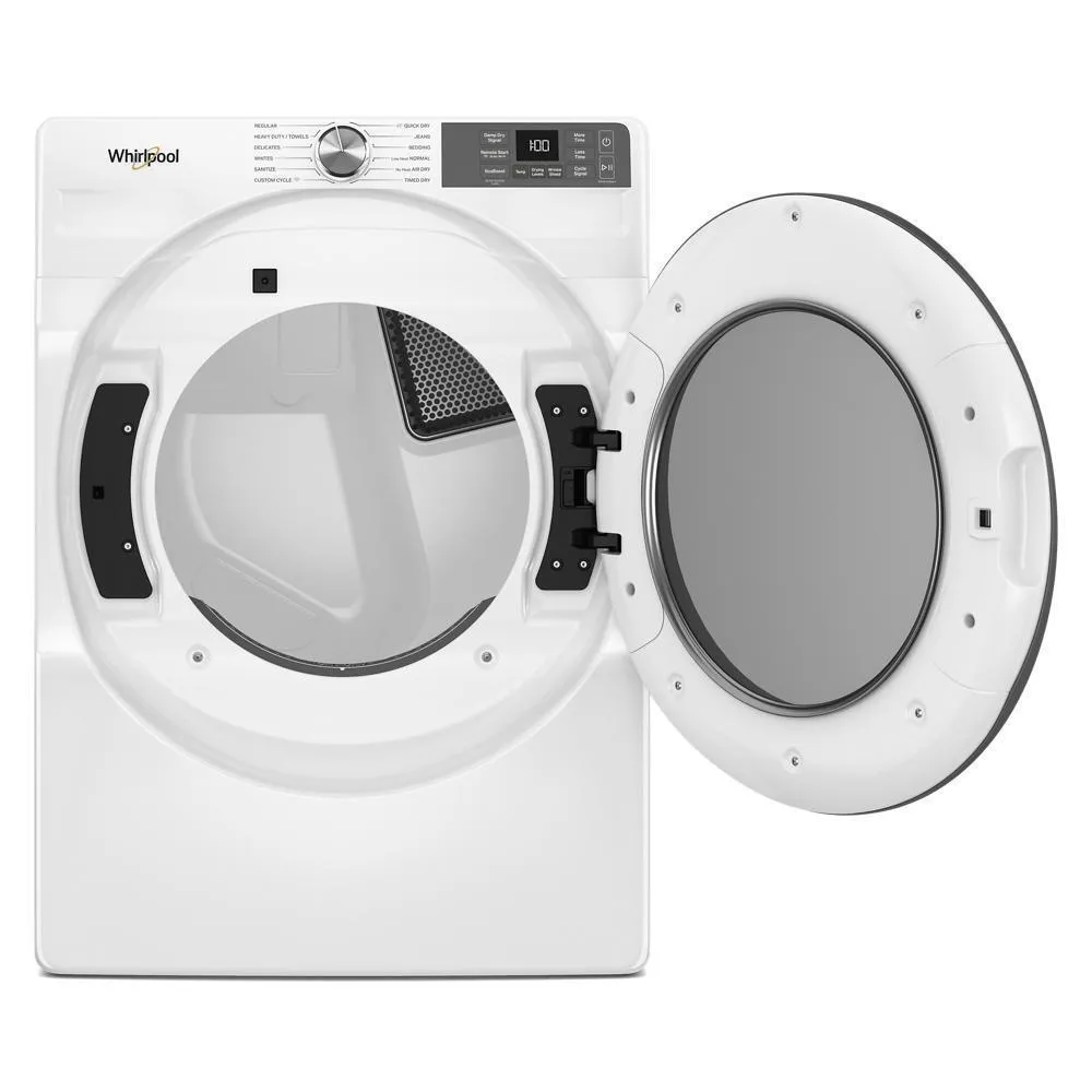 Whirlpool WED5720RW 7.4 Cu. Ft. Smart Front Load Energy Star Electric Dryer With Wrinkle Shield&#8482; Option