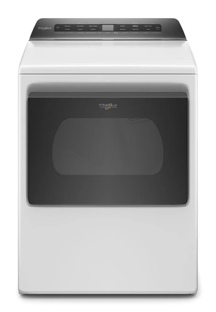 Whirlpool WED6120HW 7.4 Cu. Ft. Smart Capable Top Load Electric Dryer