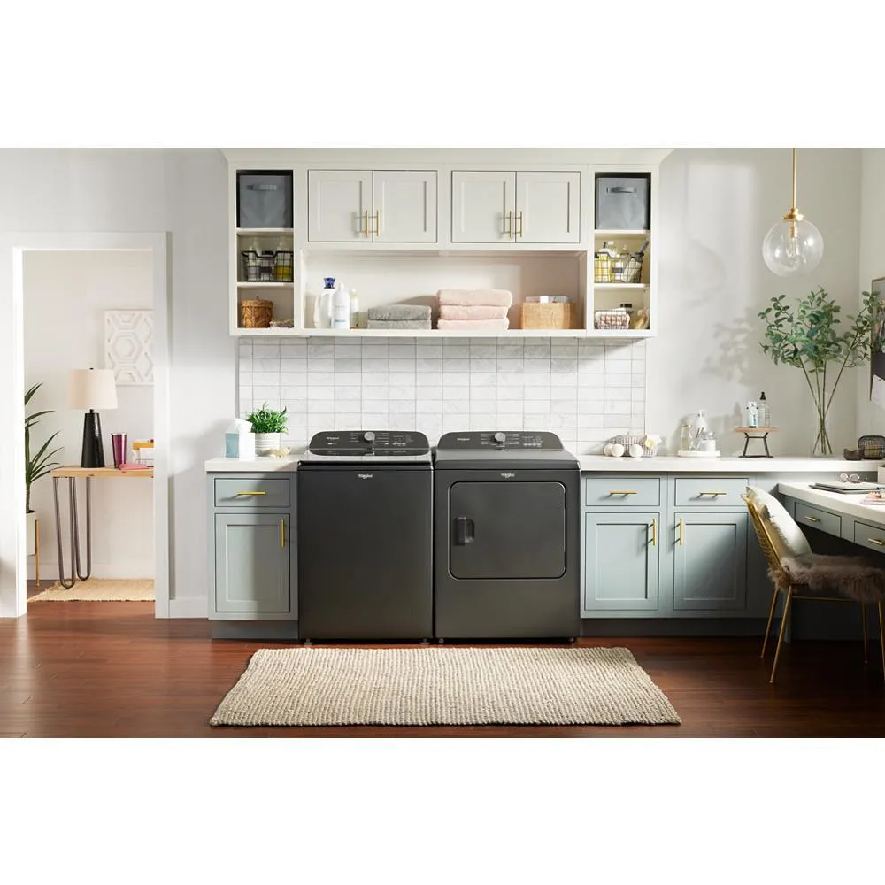 Whirlpool WED6150PB 7.0 Cu. Ft. Whirlpool Top Load Electric Dryer With Moisture Sensor