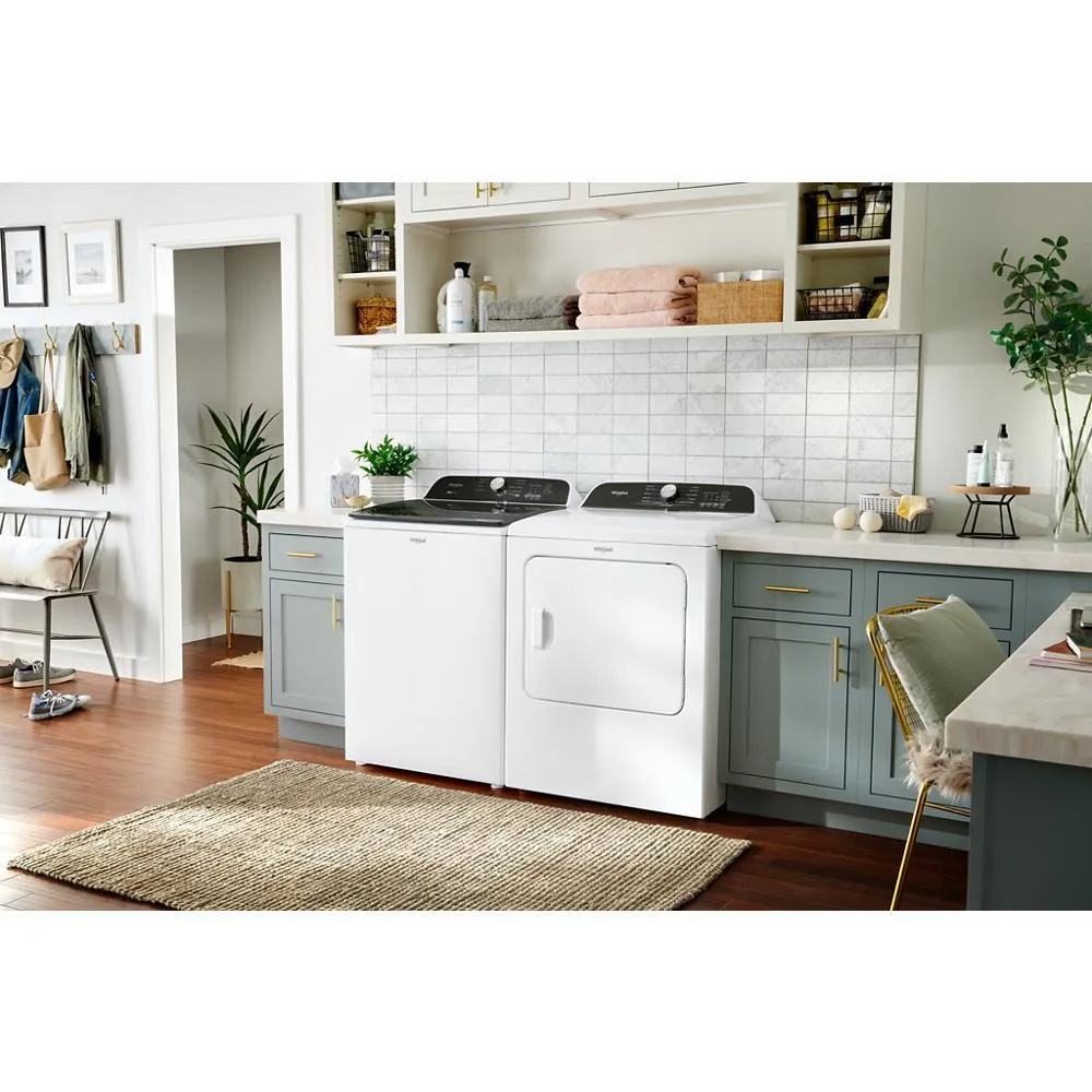 Whirlpool WED6150PW 7.0 Cu. Ft. Whirlpool Top Load Electric Dryer With Moisture Sensor