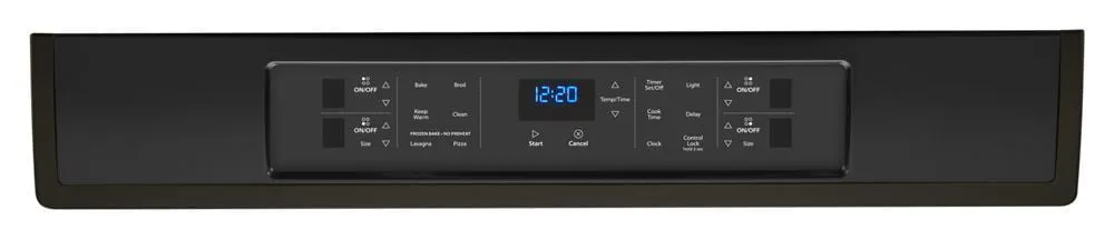 Whirlpool WEE510S0FV 4.8 Cu. Ft. Guided Electric Front Control Range With The Easy-Wipe Ceramic Glass Cooktop