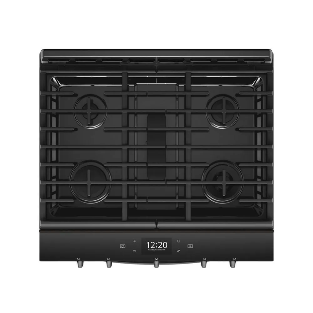 Whirlpool WEG750H0HV 5.8 Cu. Ft. Smart Slide-In Gas Range With Ez-2-Lift Hinged Cast-Iron Grates