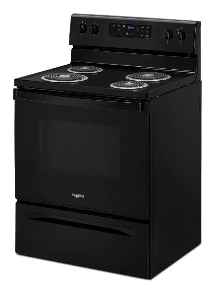 Whirlpool WFC315S0JB 4.8 Cu. Ft. Whirlpool Electric Range With Keep Warm Setting