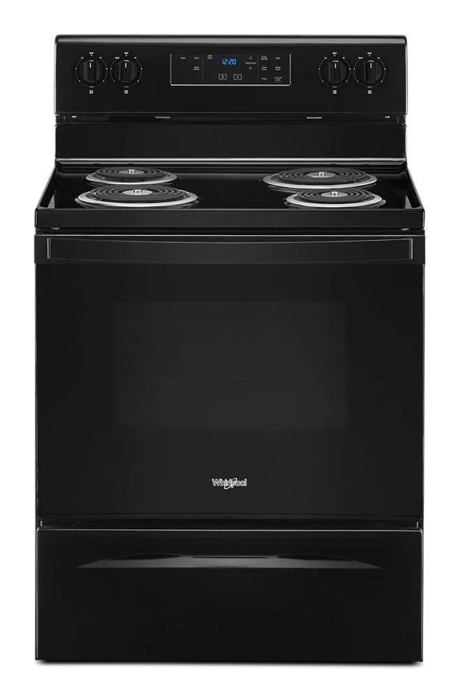 Whirlpool WFC315S0JB 4.8 Cu. Ft. Whirlpool Electric Range With Keep Warm Setting