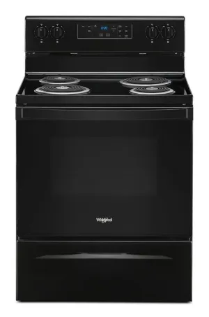 Whirlpool WFC315S0JB 4.8 Cu. Ft. Whirlpool Electric Range With Keep Warm Setting