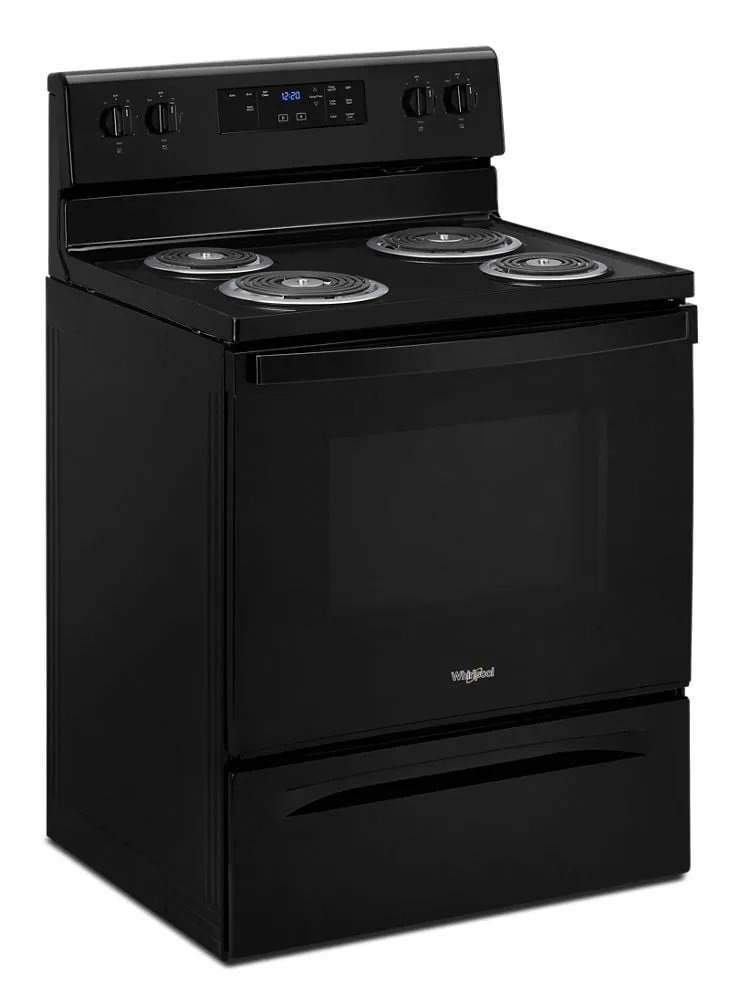 Whirlpool WFC315S0JB 4.8 Cu. Ft. Whirlpool Electric Range With Keep Warm Setting