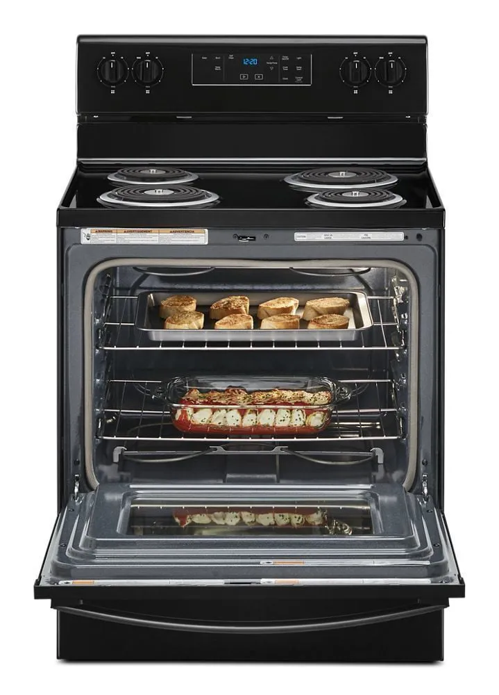 Whirlpool WFC315S0JB 4.8 Cu. Ft. Whirlpool Electric Range With Keep Warm Setting