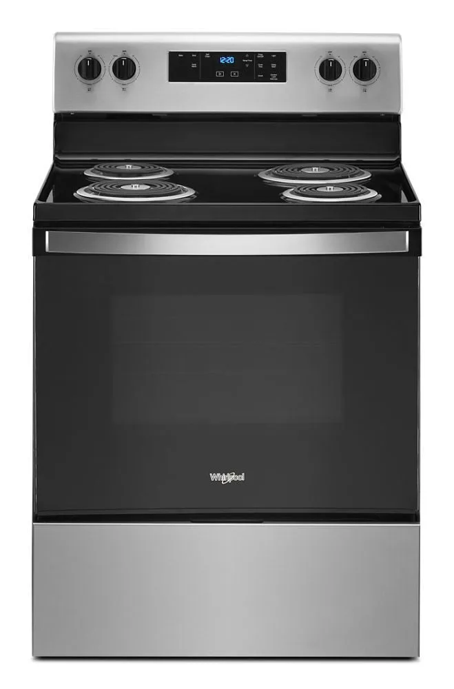 Whirlpool WFC315S0JS 4.8 Cu. Ft. Whirlpool Electric Range With Keep Warm Setting