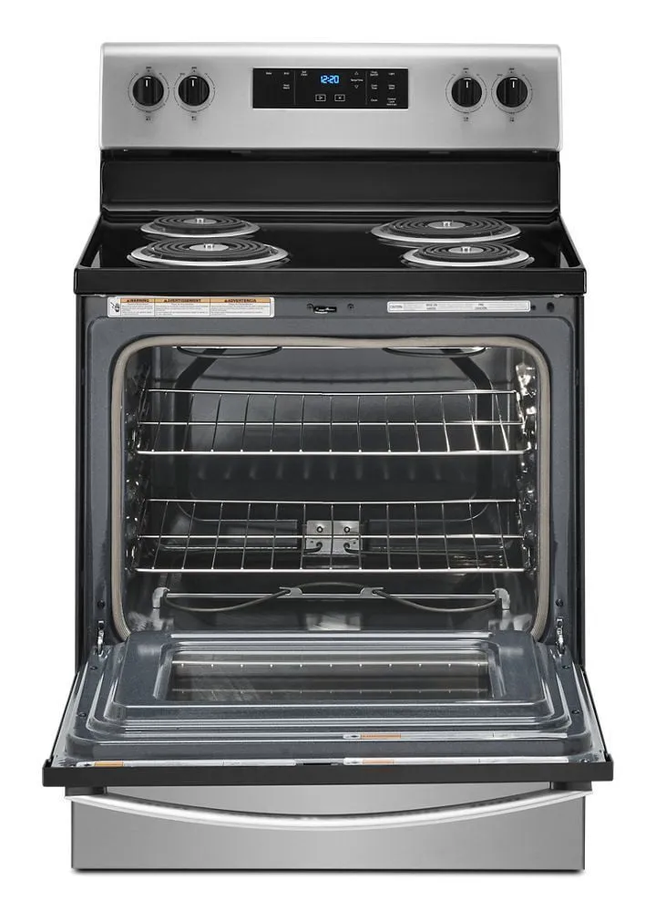 Whirlpool WFC315S0JS 4.8 Cu. Ft. Whirlpool Electric Range With Keep Warm Setting