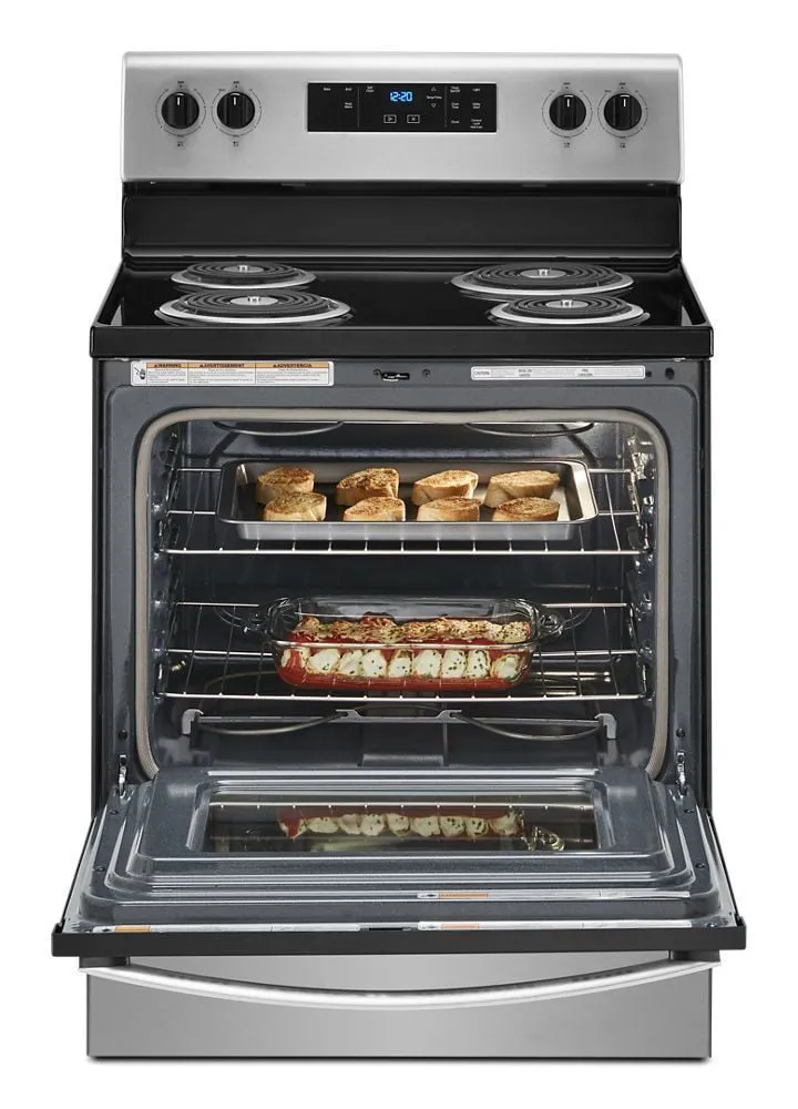 Whirlpool WFC315S0JS 4.8 Cu. Ft. Whirlpool Electric Range With Keep Warm Setting