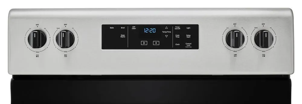 Whirlpool WFC315S0JS 4.8 Cu. Ft. Whirlpool Electric Range With Keep Warm Setting