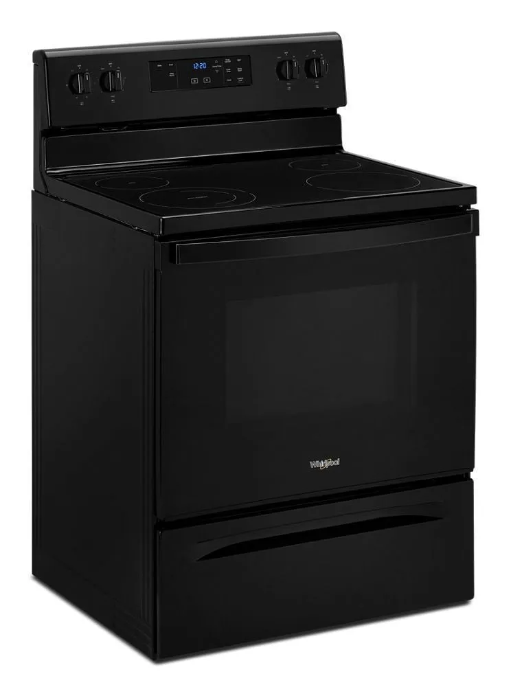 Whirlpool WFE320M0JB 5.3 Cu. Ft. Electric Range With Keep Warm Setting.