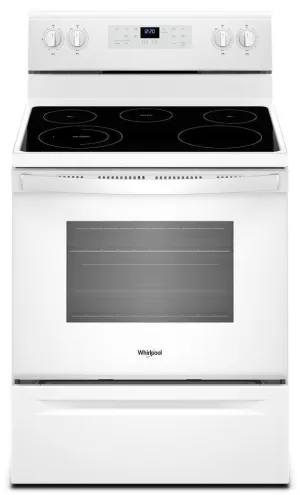 Whirlpool WFE505W0HW 5.3 Cu. Ft. Freestanding Electric Range With 5 Elements